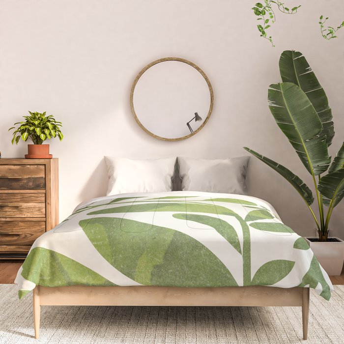 Abstract Plant 3/3 Comforter Gallery Image 3