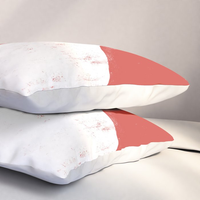 Red Geometric Object Pillow Sham Gallery Image 3