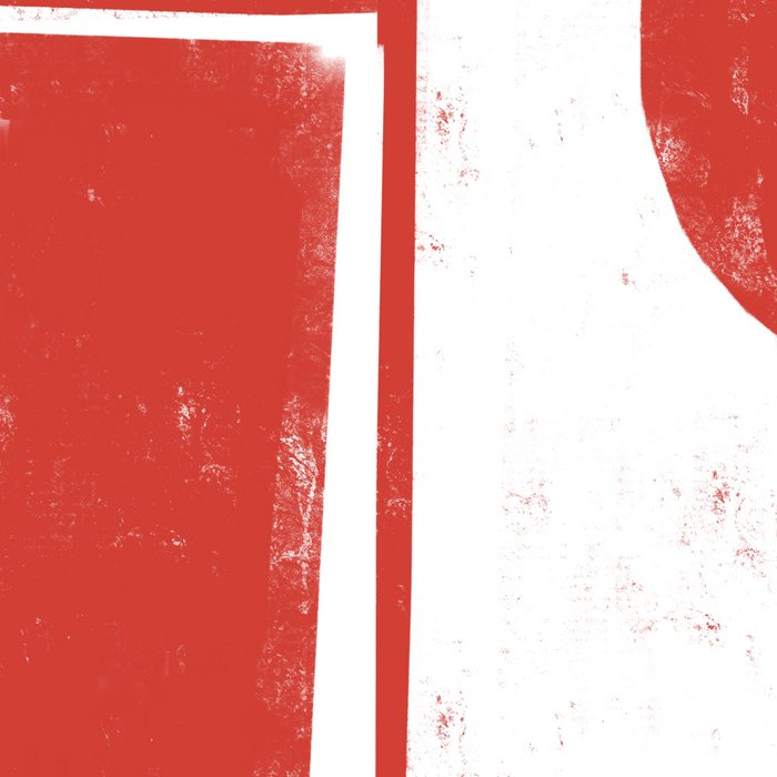 Red Geometric Object Coffee Mug Gallery Image 2