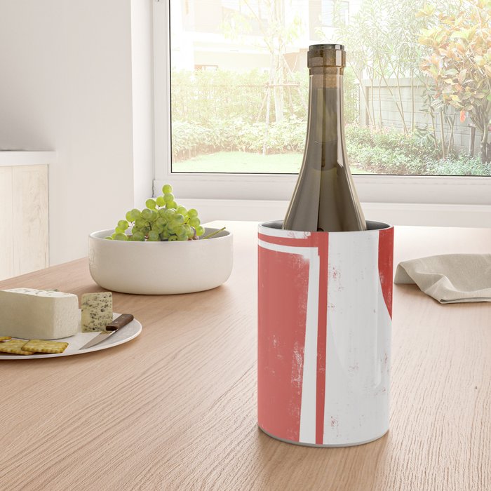 Red Geometric Object Wine Chiller Gallery Image 4