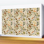 Fall leafy nature B Wall Mural Gallery Image 2