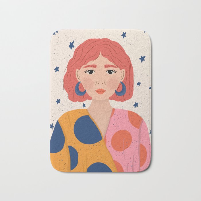 Star Girl  Bath Mat Gallery Image 1