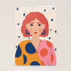 Star Girl  Stationery Card Gallery Image 2