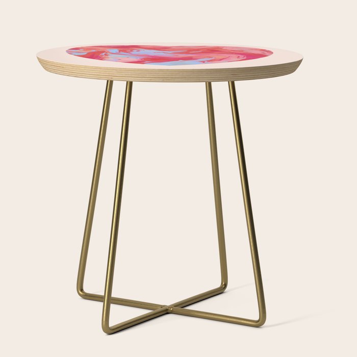 Heart and love retro psychedelic, valentine's day Side Table Gallery Image 1
