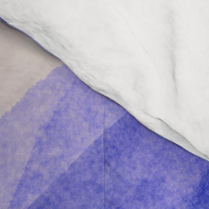Ripples abstract diagonal stripe Comforter Gallery Image 4