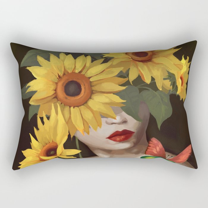 Sunny Disposition Rectangular Pillow Gallery Image 2