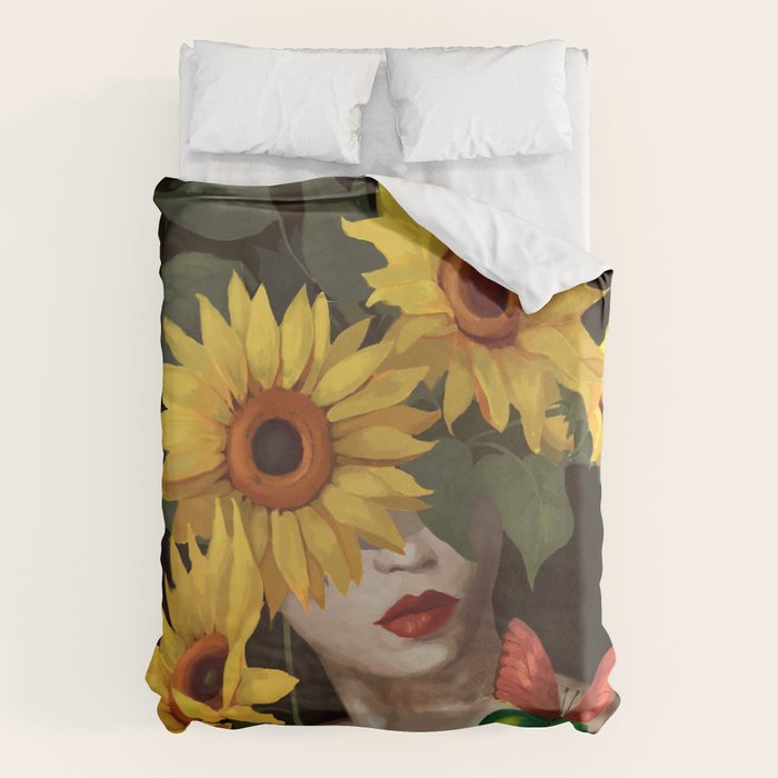 Sunny Disposition Duvet Cover Gallery Image 1