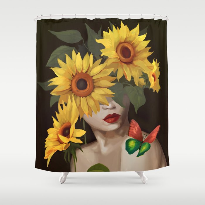 Sunny Disposition Shower Curtain Gallery Image 1