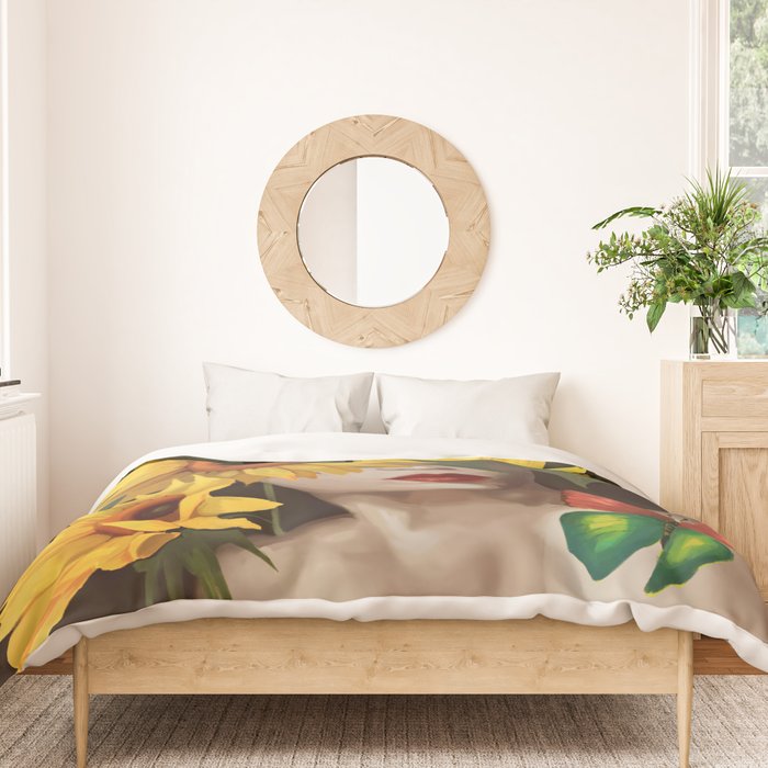 Sunny Disposition Duvet Cover Gallery Image 3