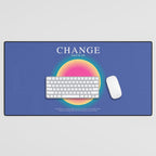 Gradient Angel Numbers: Angel Number 555 - Change Desk Mat Gallery Image 1