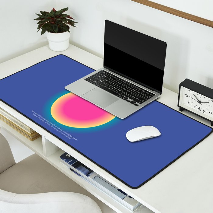 Gradient Angel Numbers: Angel Number 555 - Change Desk Mat Gallery Image 2