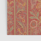 William Morris Vintage Wilhelmina Weave Lethaby Rust Red Poster Gallery Image 3