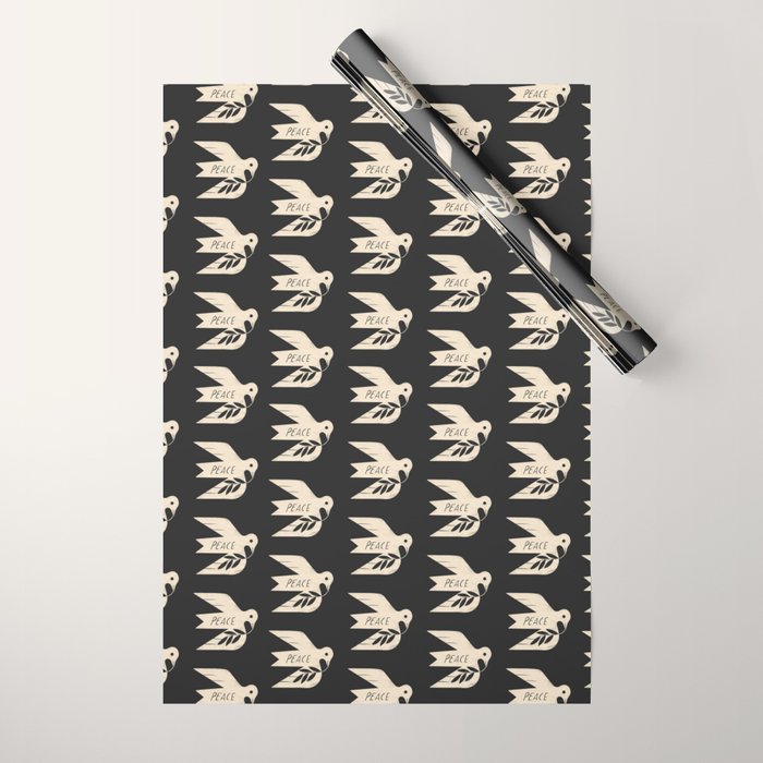Peace Dove Wrapping Paper Gallery Image 1