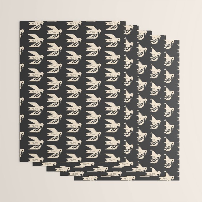Peace Dove Wrapping Paper Gallery Image 3