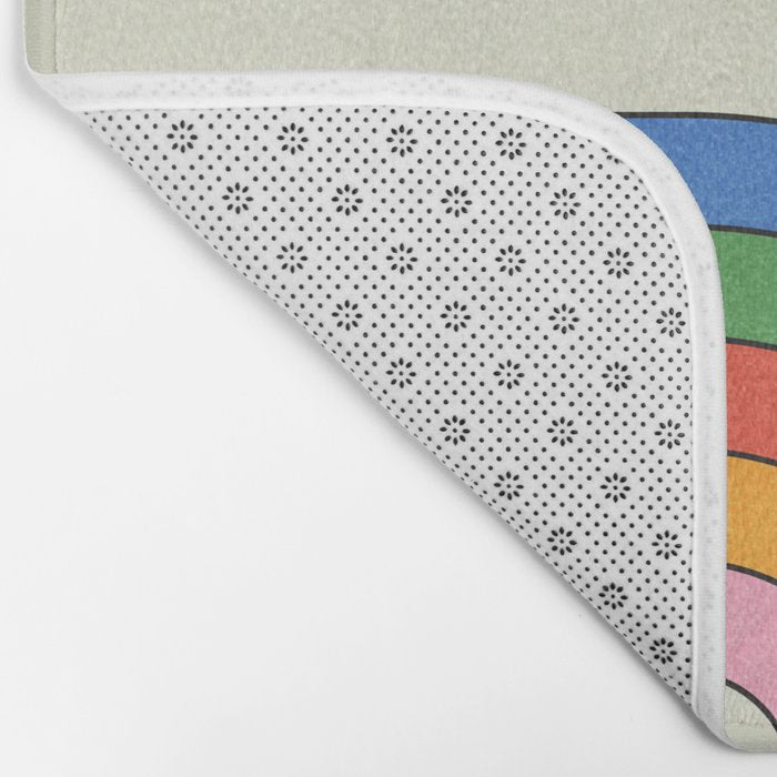 Retro Candy Arches Bath Mat Gallery Image 2
