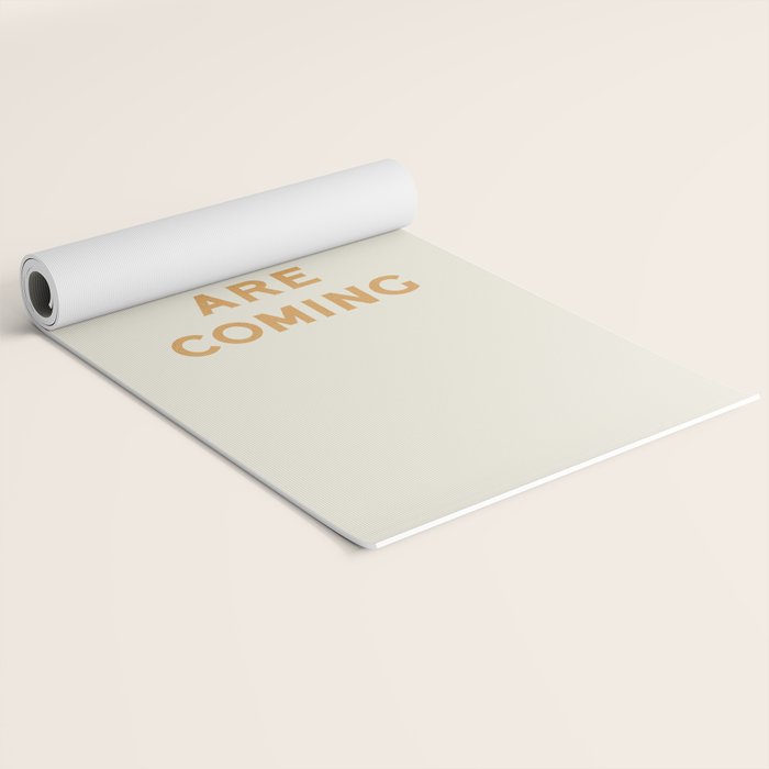 Good Things Are Coming Yoga Mat Gallery Image 2