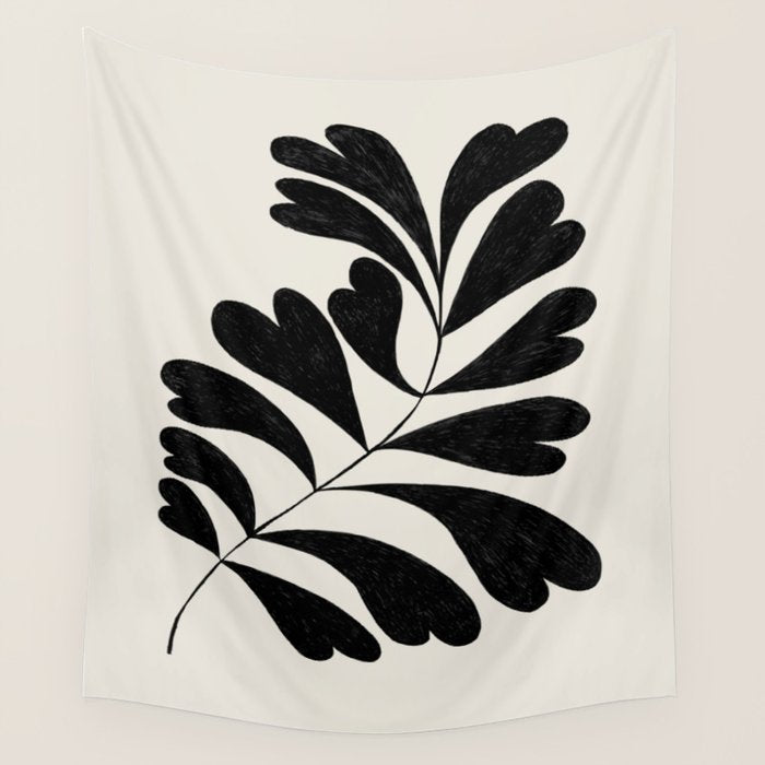 Love Palm Branch Wall Tapestry Gallery Image 4