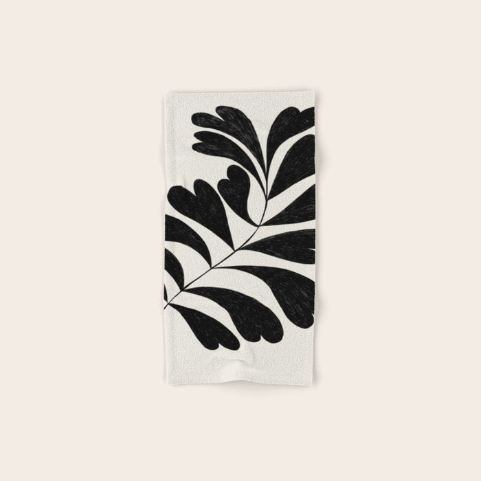 Love Palm Branch Bath Towel Gallery Image 1