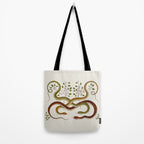 Snakes by Albertus Seba Tote Bag Gallery Image 2