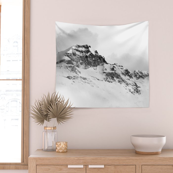 Snowy Peak Wall Tapestry Gallery Image 2