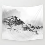 Snowy Peak Wall Tapestry Gallery Image 4