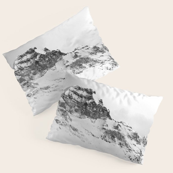 Snowy Peak Pillow Sham Gallery Image 1