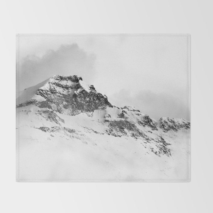 Snowy Peak Throw Blanket Gallery Image 2