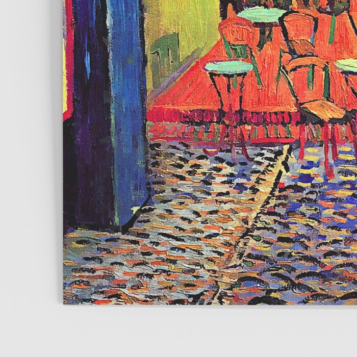 Van Gogh Cafe Terrace Place du Forum at Night Poster Gallery Image 3