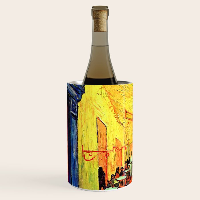 Van Gogh Cafe Terrace Place du Forum at Night Wine Chiller Gallery Image 2