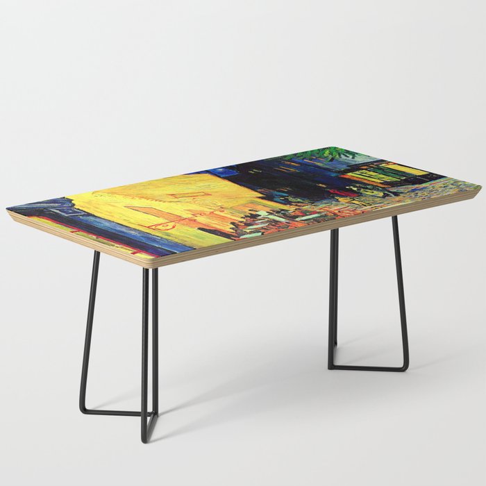 Van Gogh Cafe Terrace Place du Forum at Night Coffee Table Gallery Image 1