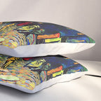 Van Gogh Cafe Terrace Place du Forum at Night Pillow Sham Gallery Image 3