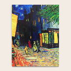 Van Gogh Cafe Terrace Place du Forum at Night Notebook Gallery Image 4