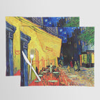 Van Gogh Cafe Terrace Place du Forum at Night Placemat Gallery Image 1