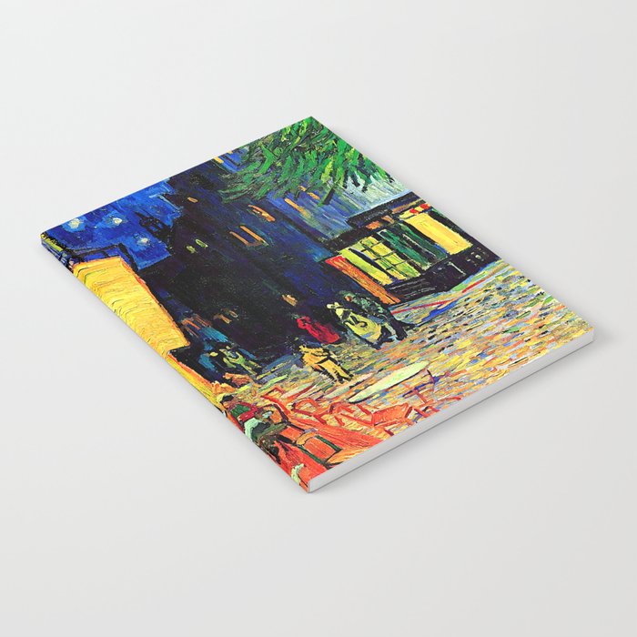 Van Gogh Cafe Terrace Place du Forum at Night Notebook Gallery Image 2