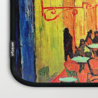 Van Gogh Cafe Terrace Place du Forum at Night Laptop Sleeve Gallery Image 3