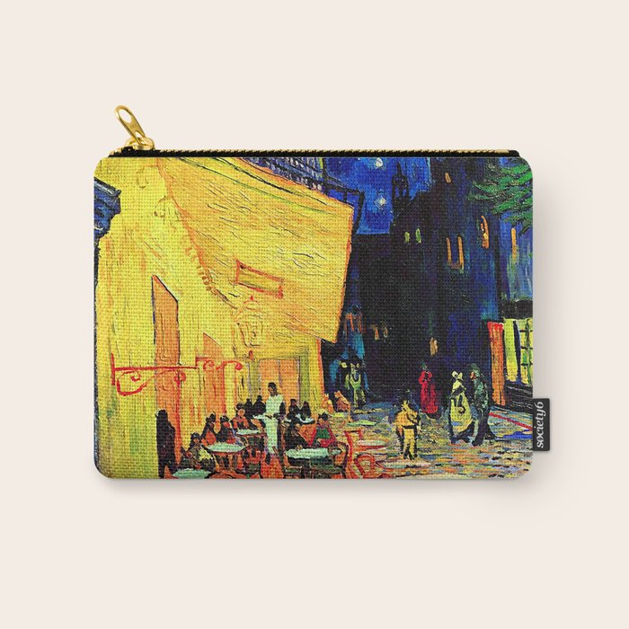 Van Gogh Cafe Terrace Place du Forum at Night Carry All Pouch Gallery Image 1