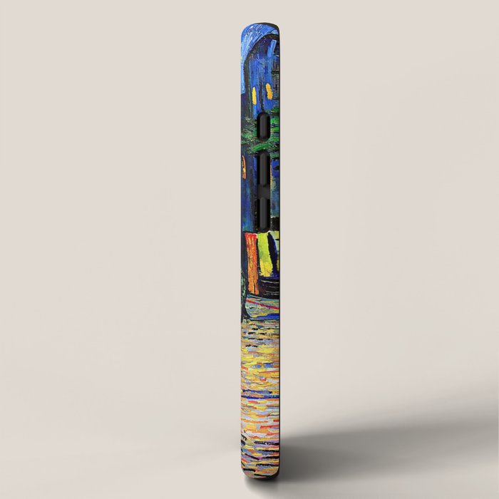 Van Gogh Cafe Terrace Place du Forum at Night iPhone Case Gallery Image 2