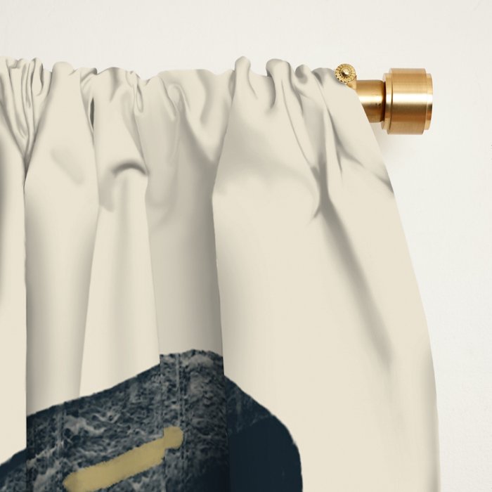 Black Butterflies 2 Window Curtain Gallery Image 2