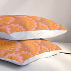 Sunset Seigaiha - Retro Sunshine Pillow Sham Gallery Image 3
