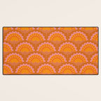 Sunset Seigaiha - Retro Sunshine Desk Mat Gallery Image 3