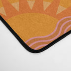 Sunset Seigaiha - Retro Sunshine Desk Mat Gallery Image 4