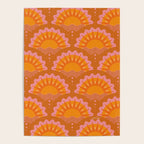 Sunset Seigaiha - Retro Sunshine Poster Gallery Image 4