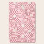 Checkered Pink Matrix Cutting Board Gallery Image 1