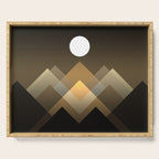 Path between hills Serving Tray Gallery Image 1