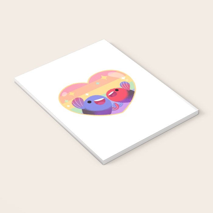 Rainbow guppy 3 Notebook Gallery Image 3