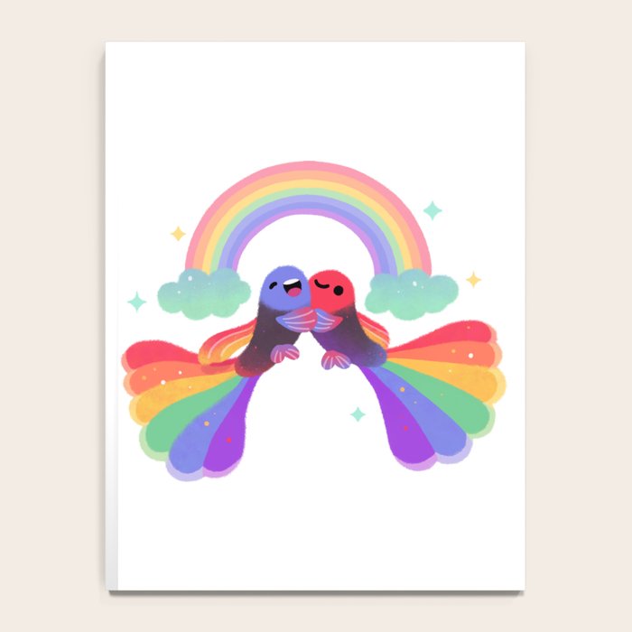 Rainbow guppy 3 Notebook Gallery Image 4