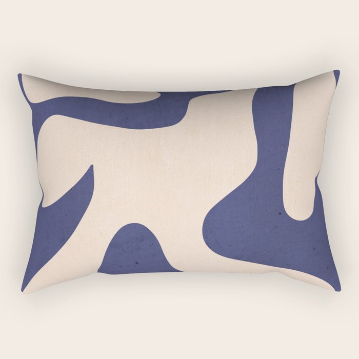 Modern Abstract Shapes 73 Rectangular Pillow Gallery Image 1