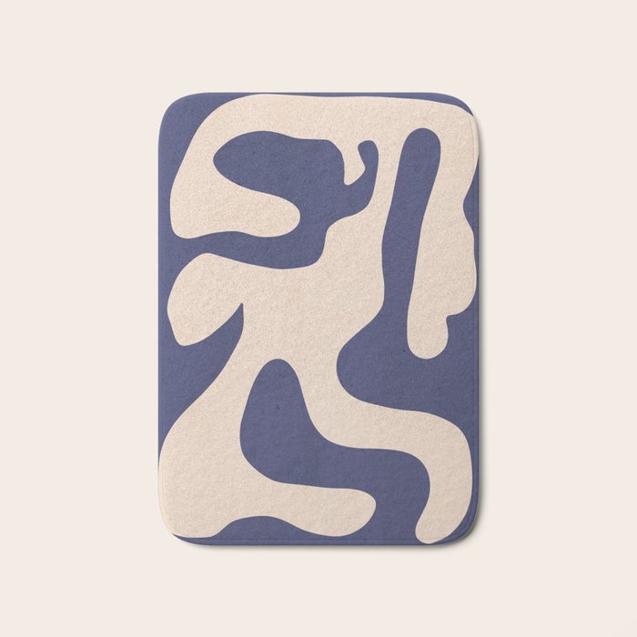 Modern Abstract Shapes 73 Bath Mat Gallery Image 1
