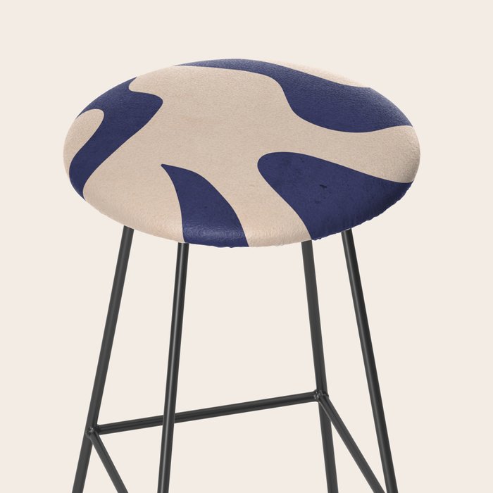 Modern Abstract Shapes 73 Stool Gallery Image 2