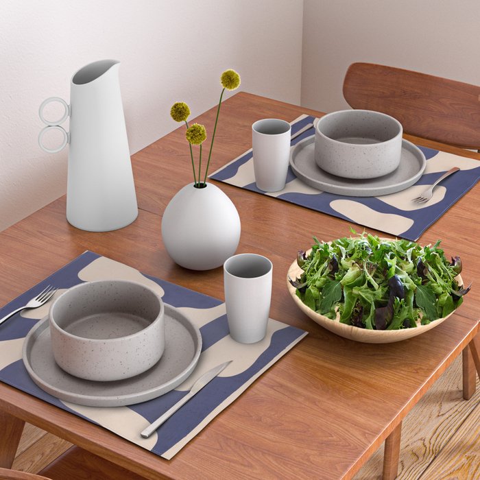 Modern Abstract Shapes 73 Placemat Gallery Image 2